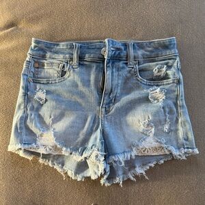 American Eagle Ne(x)t Level Stretch high waisted jean shorts